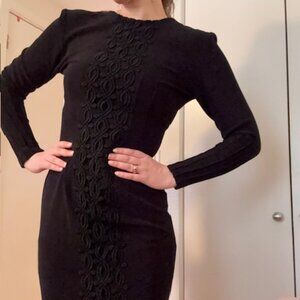 Kathryn Dianos Vintage Black Dress